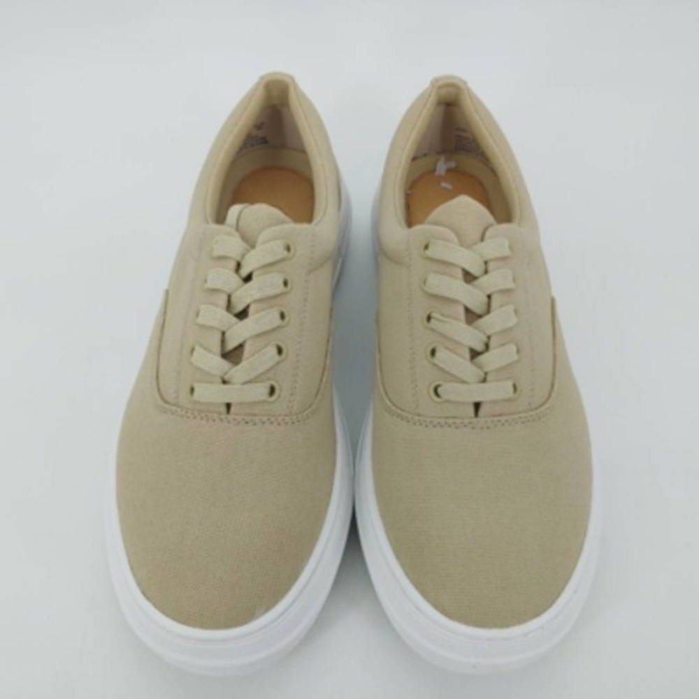 206 Collective Shoes Mens Mark Fashion Sneakers Taupe White 11